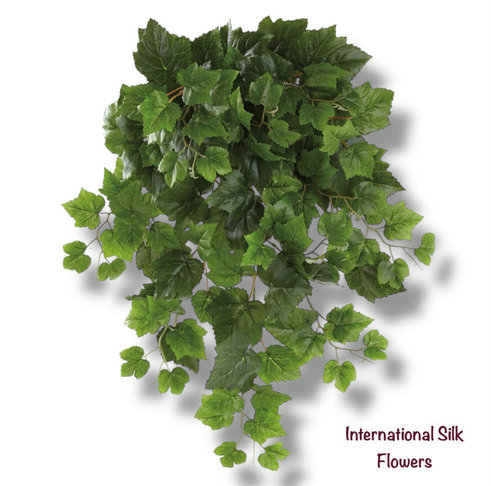 24" Grape Ivy Leaf Hanging Bush ( PBI051-GR )