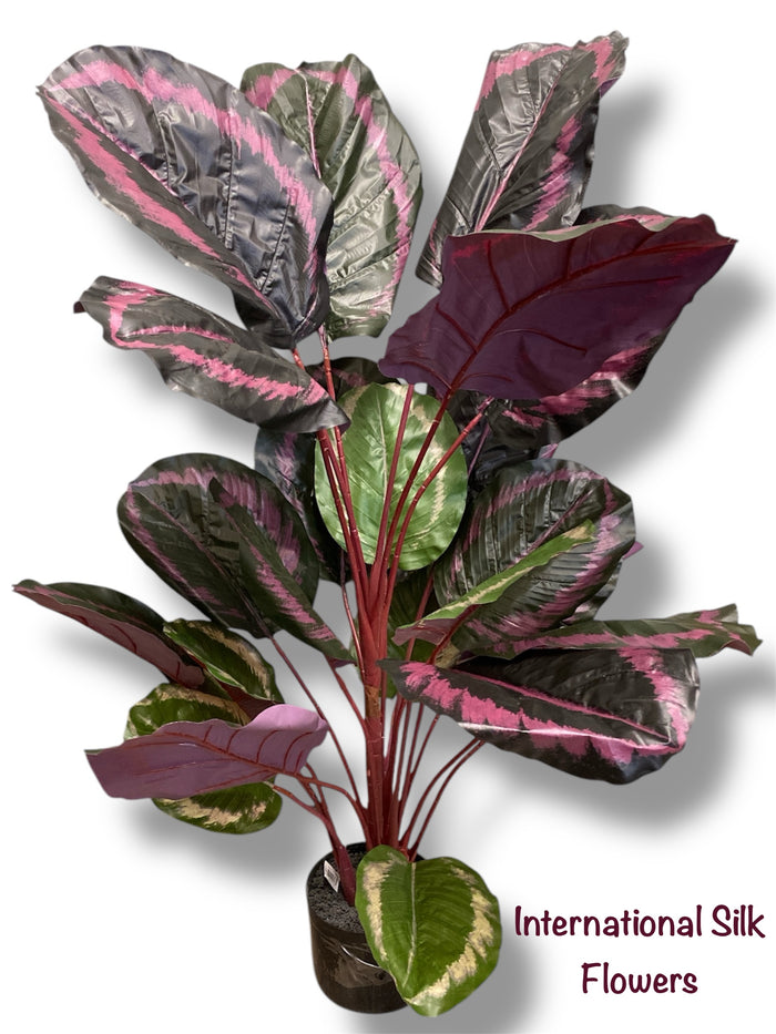 3.6' Artificial Real Touch Calathea Plant ( PC1135-PUGP )