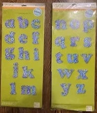 AccuQuilt #55491 Carefree Alphabet Lower Case - 2 Die Set