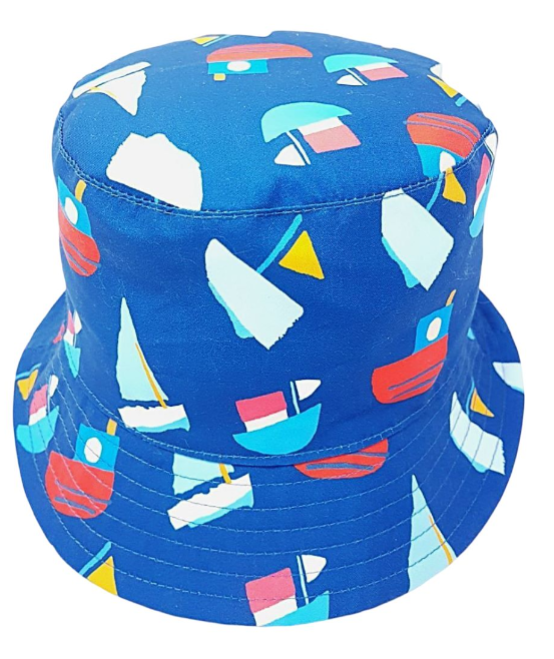 Baby Boys Bucket Hat - Sea Life (6-18m) (PK12) 0389
