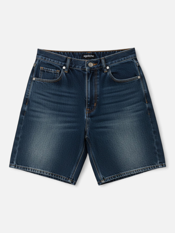 Bermuda Gotcha Dark Denim Regular Azul