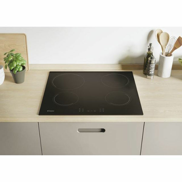 Candy 60cm 4 Zone Built-In Ceramic Hob - Black | CH64CCB from Candy - DID Electrical