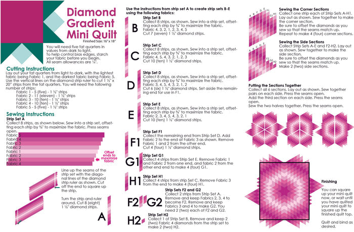 Diamond Strip Ruler
