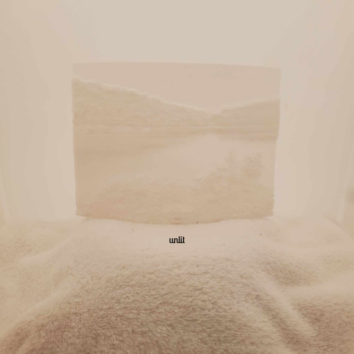 Fox Pond Lithophane Puck Light