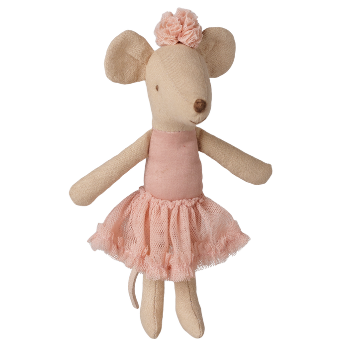 Maileg - Ballerina Mouse, Big Sister - Light Heather