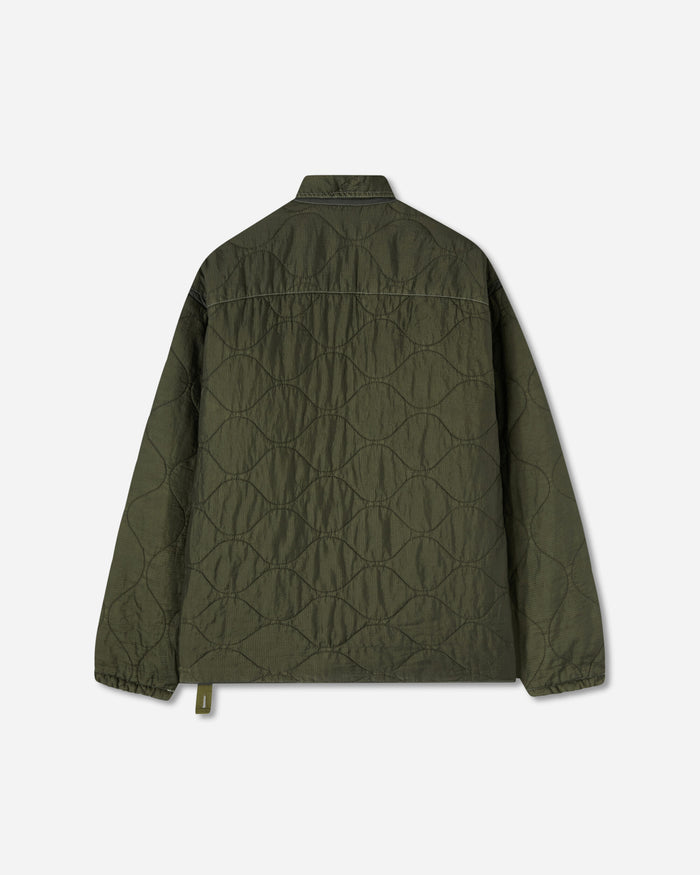 OAMC Peacemaker Combat Overshirt Forest Night Coats and Jackets Jackets PCM1OJ02ANY001057 FGRN