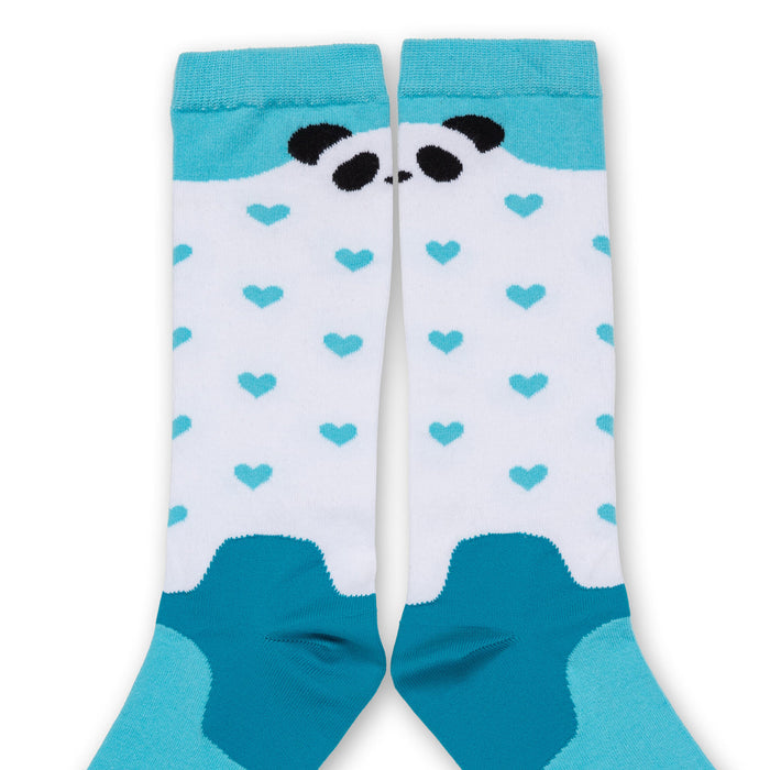 Panda love socks (2)
