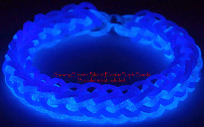 RL Band (Jelly) Electric Blue Glow - VIEW SALE PRICE IN SHOPPING CART