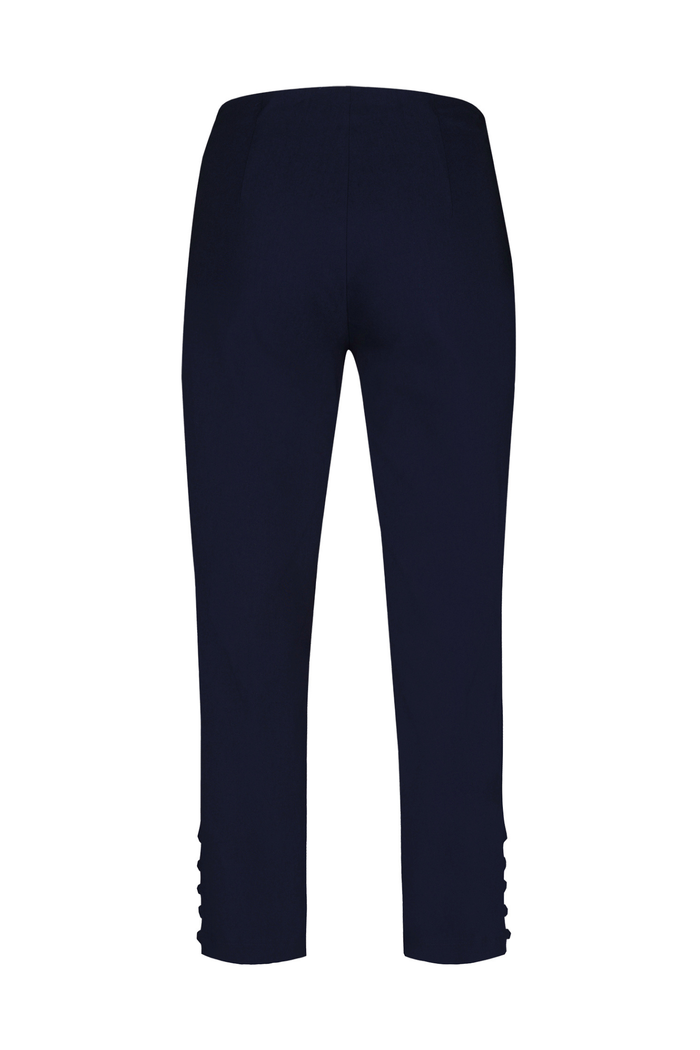 Robell Lena 09 trousers in stretch bengaline with a flattering pull-on fit. Smart, comfortable and easy to wear. Shop now at Dotique.