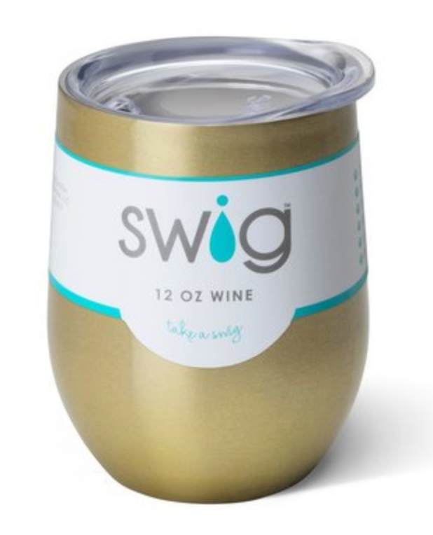 Shimmer Champagne Stemless Wine Cup (12 oz.)