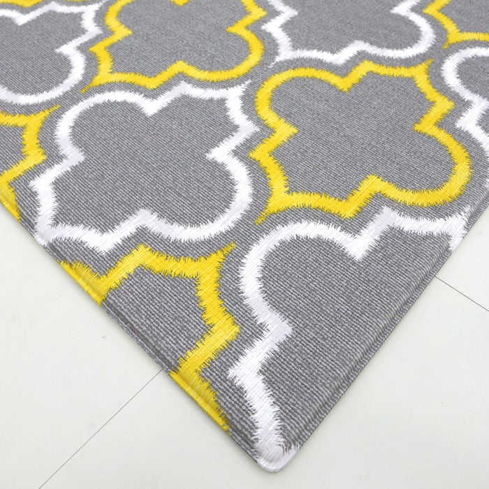 SOFT MODERN RUG-Damask