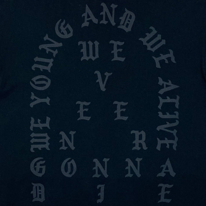 The Life of Pablo 2016 Chicago 'Famous' Long Sleeve In Black