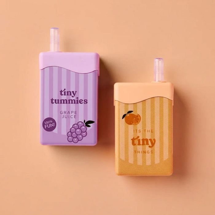 Tiny Harlow - Tiny Tummies - Grape & Orange Juice Box Duo Pack