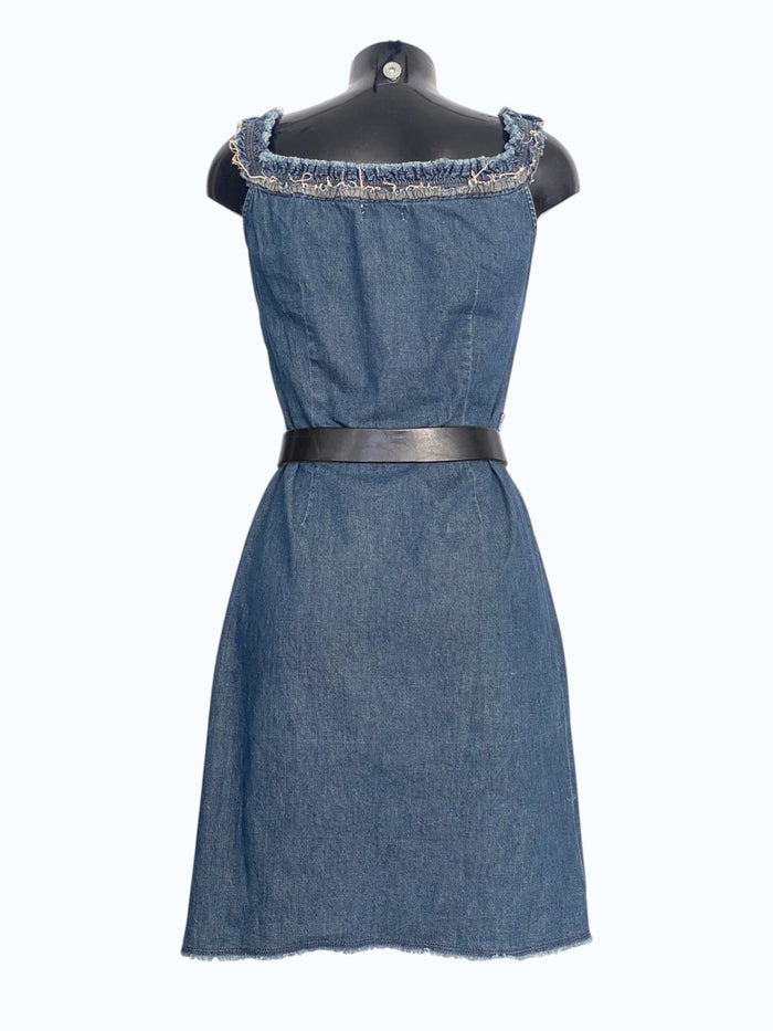 tubino in jeans Moschino