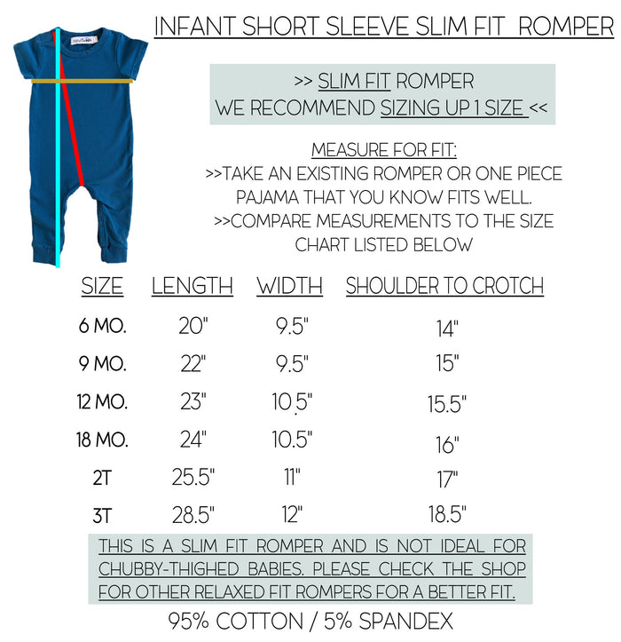 "Two Cookie" Slim Fit Short Sleeve 2nd Birthday Romper
