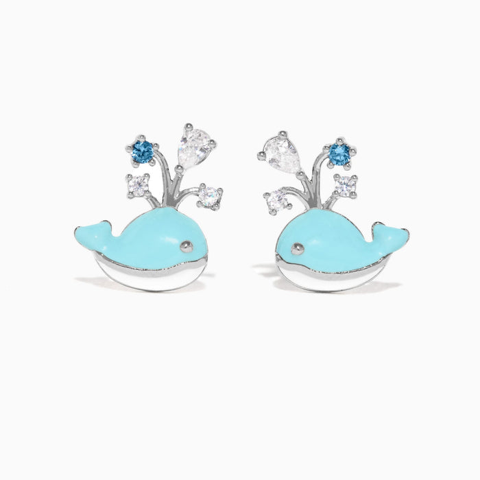 Whale You Be Mine Studs