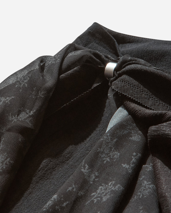 HYEIN SEO Wmns Tied Scarf Pants Black Pants Trousers SS25PT5K 1