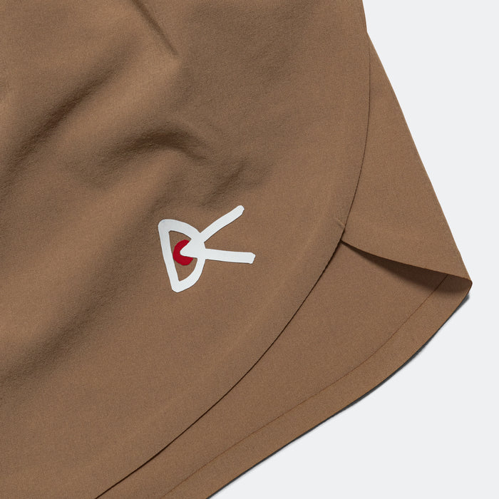 Womens Vedana Split Shorts - Sand