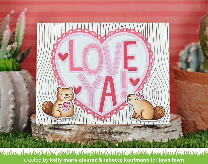 woodgrain background hot foil plate