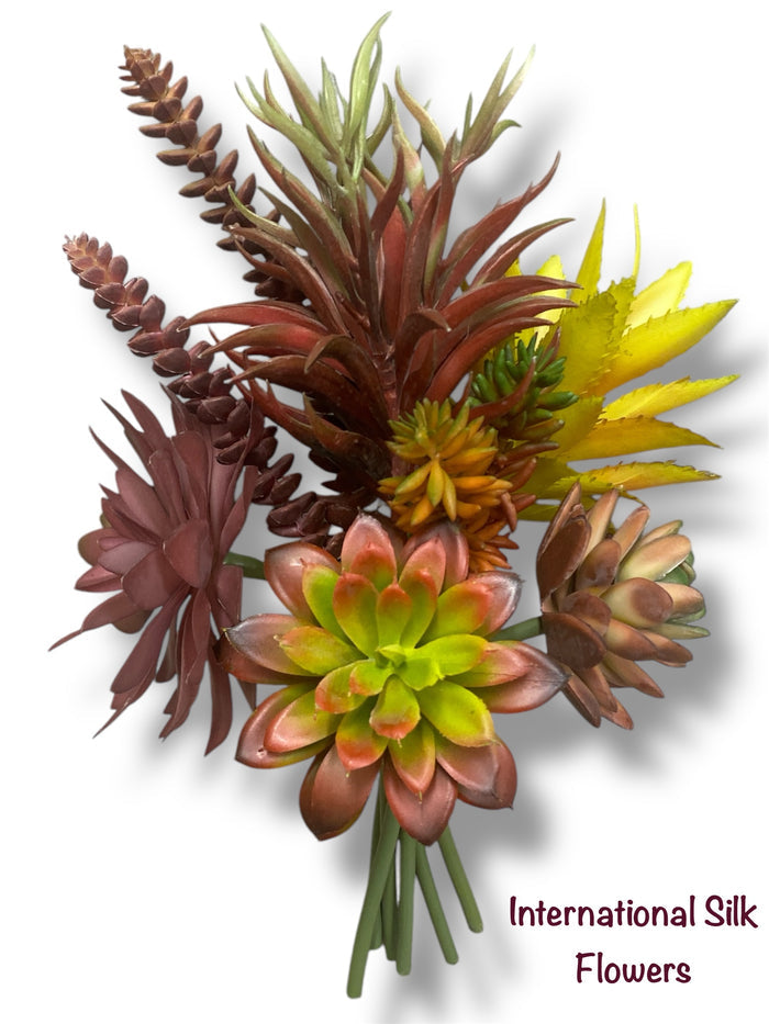 12" Faux Succulent Bouquet ( 81098 )