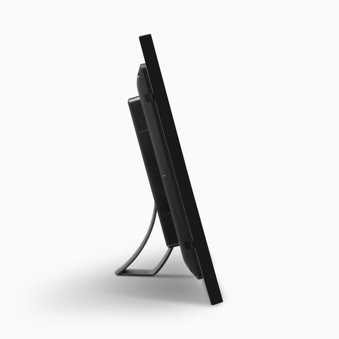 aluratek 14 digital photo frame 4gb side