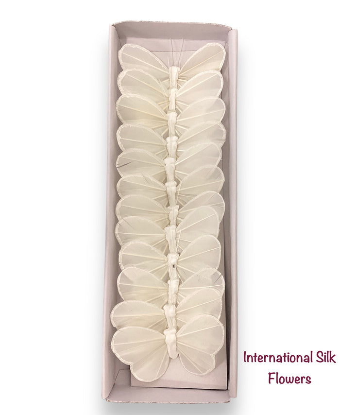 2'' Butterfly ( PRBF3709-White )