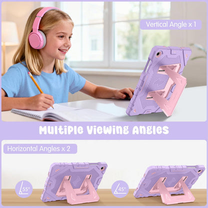 3-Layer Protection Case with Kickstand for Galaxy Tab A11 Plus/Tab A9 Plus | Kid-Friendly with Shoulder Strap | Fintie