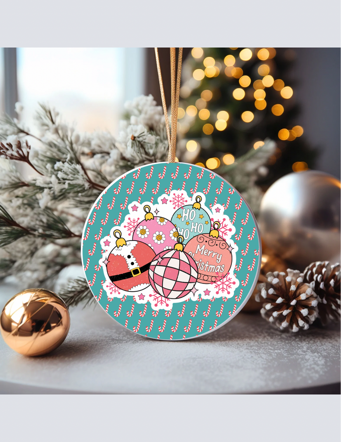 5 Ornaments Christmas Ornament