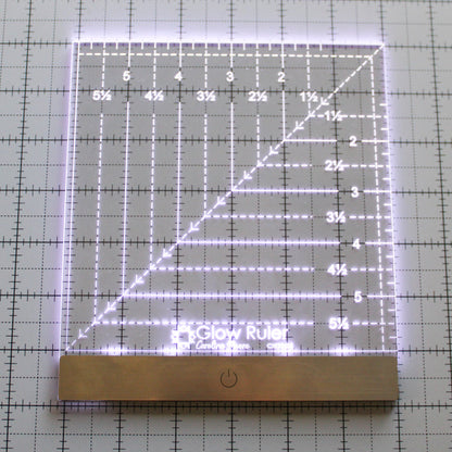 6 Inch Carolina Moore Glow Ruler