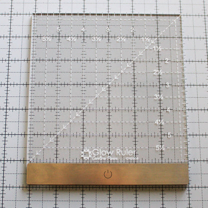 6 Inch Carolina Moore Glow Ruler