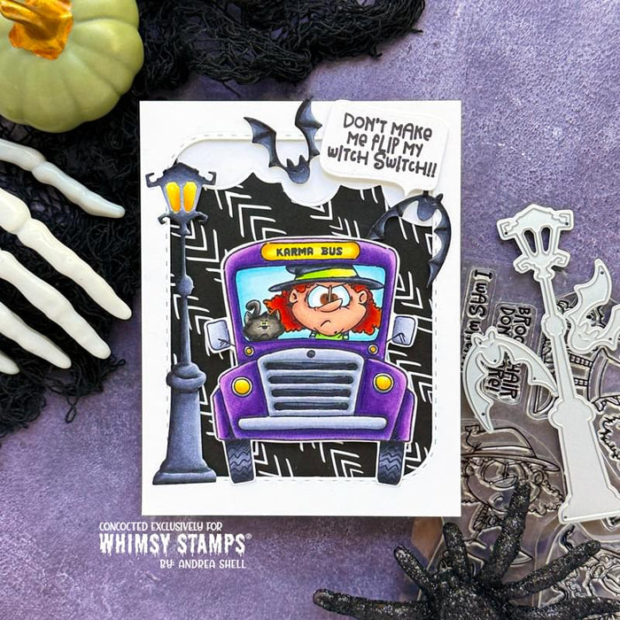 So Witchy Clear Stamps - Whimsy Stamps