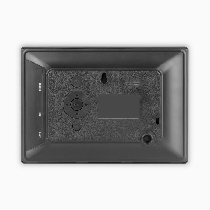 Aluratek 7inch Digital Photo Frame with Automatic Slideshow Back
