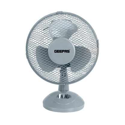 9-Inch Oscillating Powerful Desk Fan With 3 Speeds