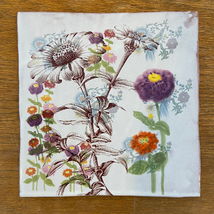 Zinnia tile