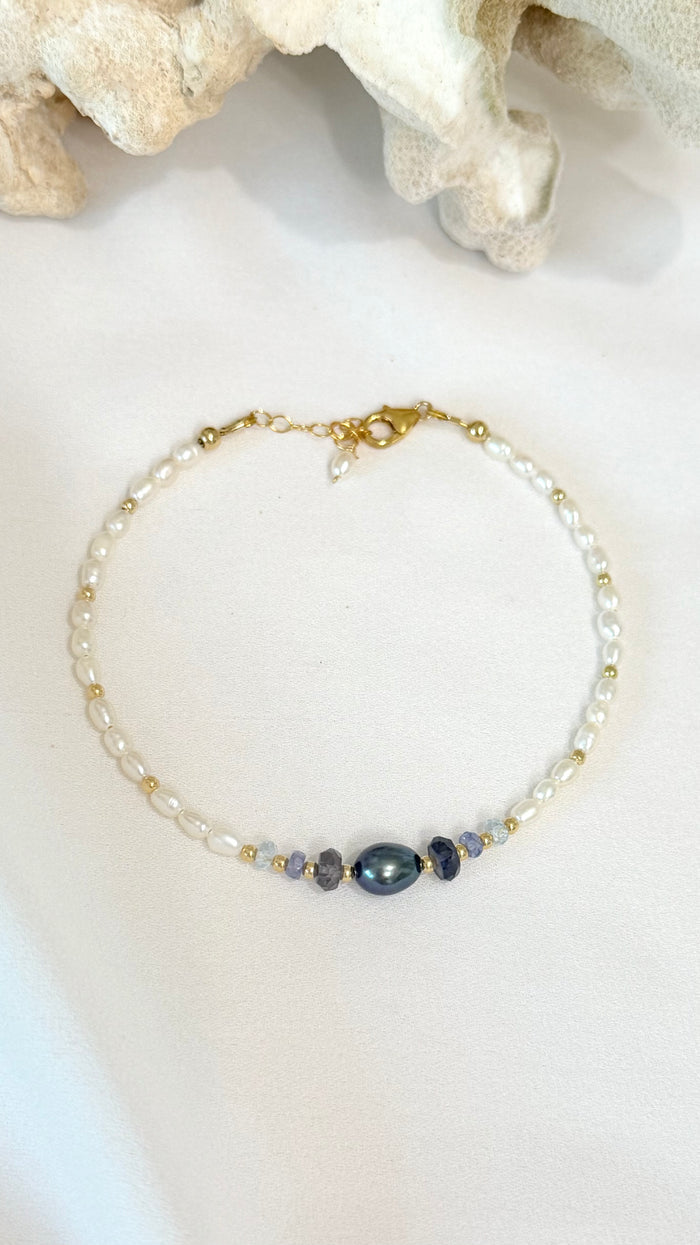 Mia ombre bracelet - freshwater