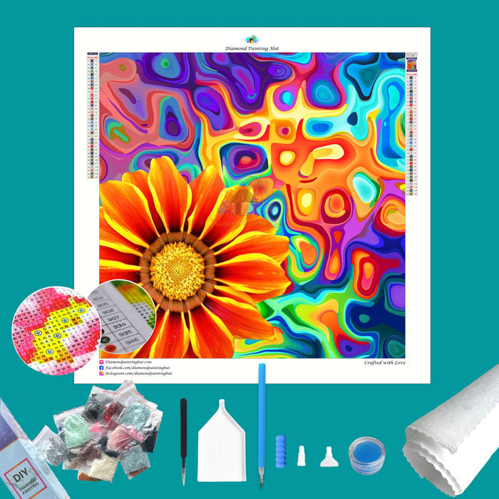 African Daisy Diamond Painting-Diamond Painting Hut