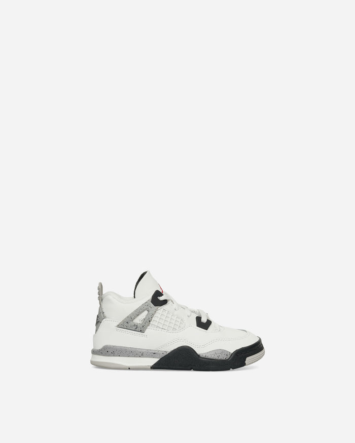 Nike Jordan Jordan 4 Retro Og (Td) Summit White/Fire Red Sneakers Mid IB4387-100