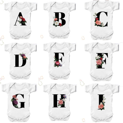 ALPHABET Onesie