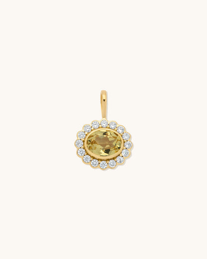 Antiquity Canary Pendant