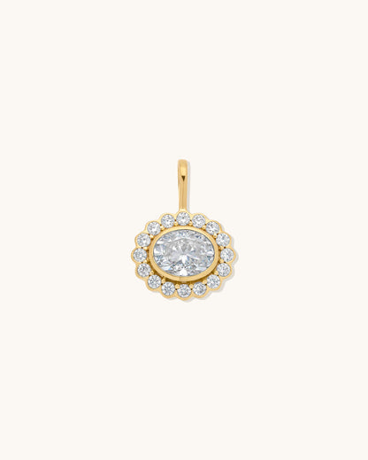 Antiquity Moissanite Pendant