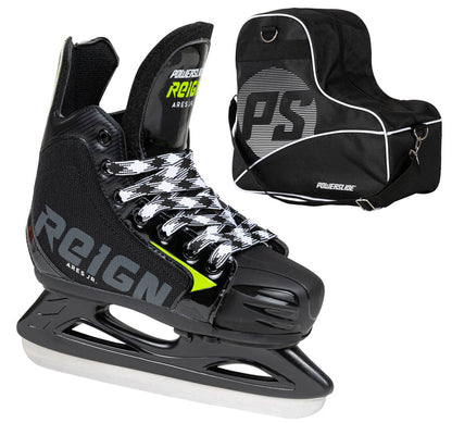 Ares Junior adj. + Ice Skate Bag bundle