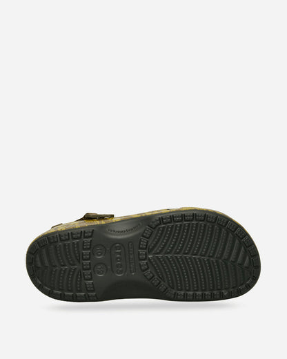 Crocs Aries Arise X Crocs Classic Clog Dark Algae Sandals and Slides Sandals and Mules CR.211060 DKAG