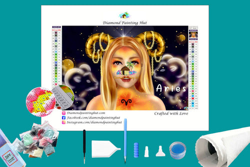 Aries Diamond Painting