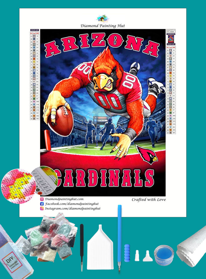 Arizona Cardinals NFL Diamond Painting-Diamond Painting Hut