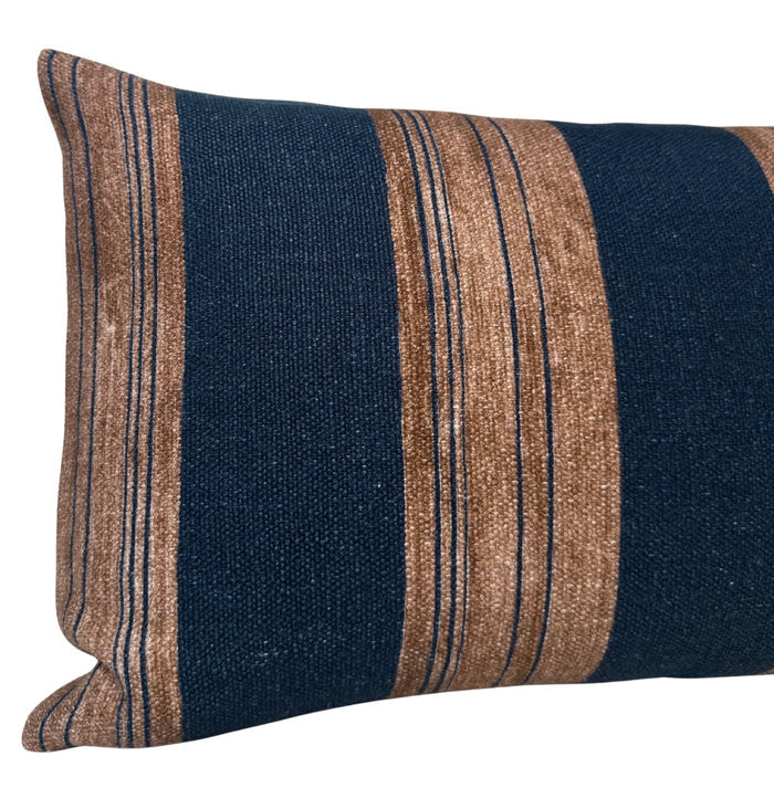 Askew Striped Pillow Cover in Sienna, Kelly Wearstler Textiles