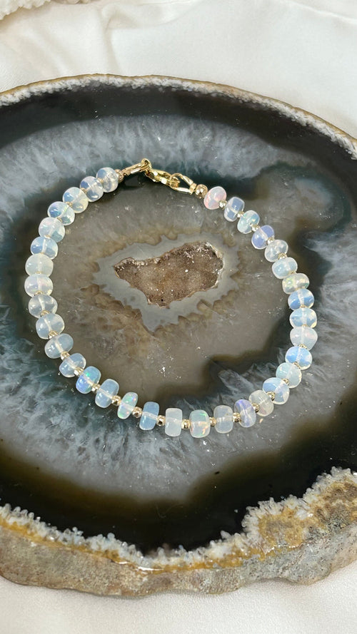 AURORA bracelet - Ethiopian Opal