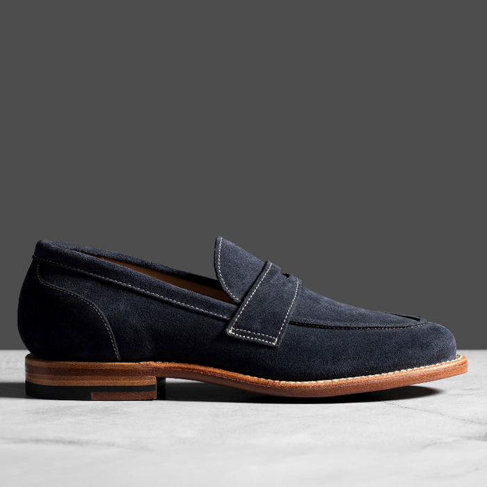 5.5B (Women's) Clara Penny Loafer Midnight Suede