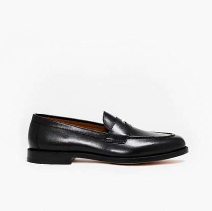 6D Traveler Penny Black Calf