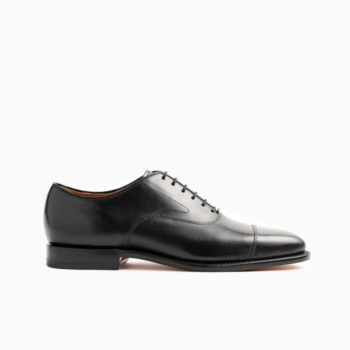 7EEE Cap Toe Oxford - Black Calf