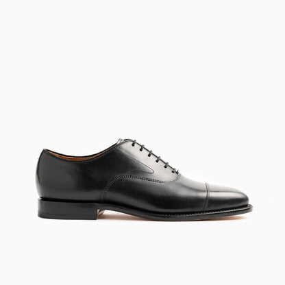7EEE Cap Toe Oxford - Black Calf